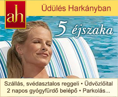 Üdülés Harkányban – 5 éjszaka
