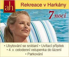 Rekreace v lázních Harkány – 7 nocí