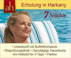 Erholung in Harkany – 7 Nächte